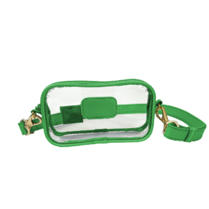 Clear Crosslet-Shamrock Leather