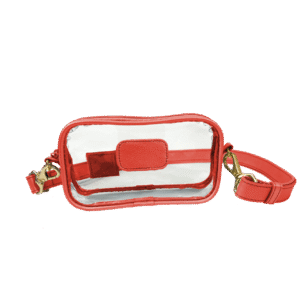 Clear Crosslet-Salmon Leather